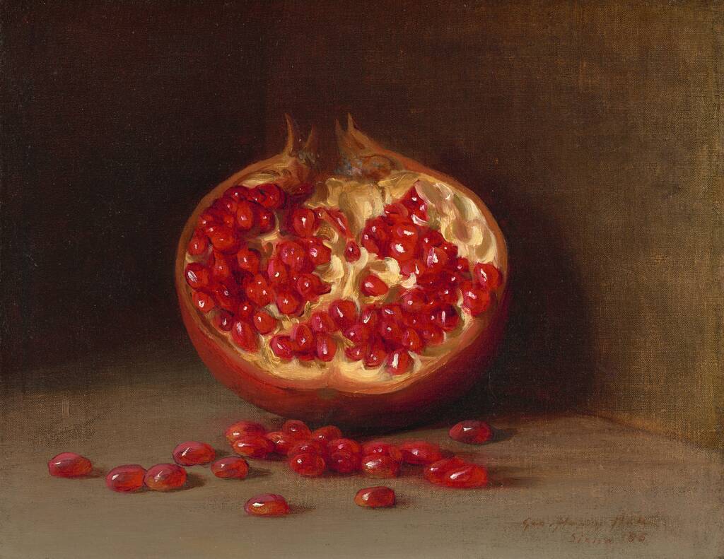 A Pomegranate, Siena by George Henry Hall, 1885
