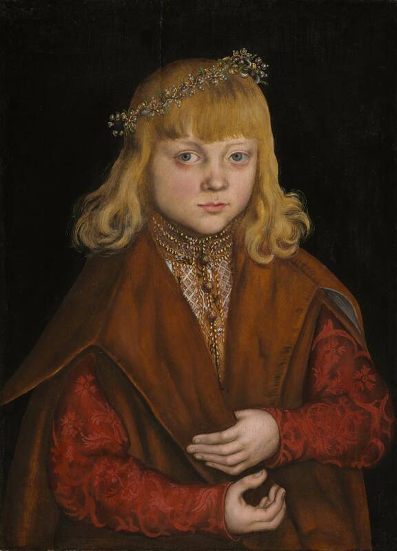 A Prince of Saxony by Lucas Cranach the Elder, c. 1517