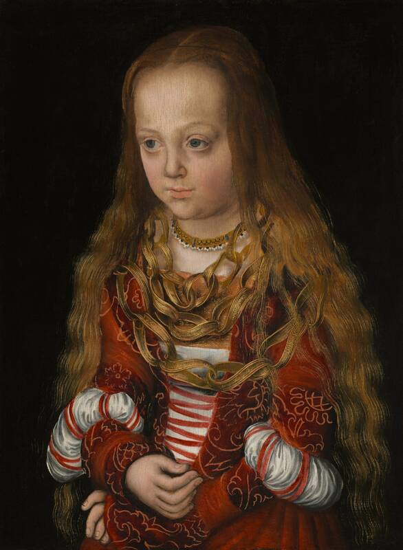 A Princess of Saxony by Lucas Cranach the Elder, c. 1517