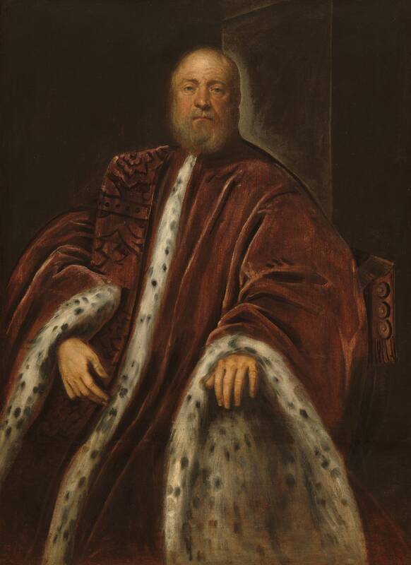 A Procurator of Saint Mark's by Jacopo Tintoretto, c. 1575/1585