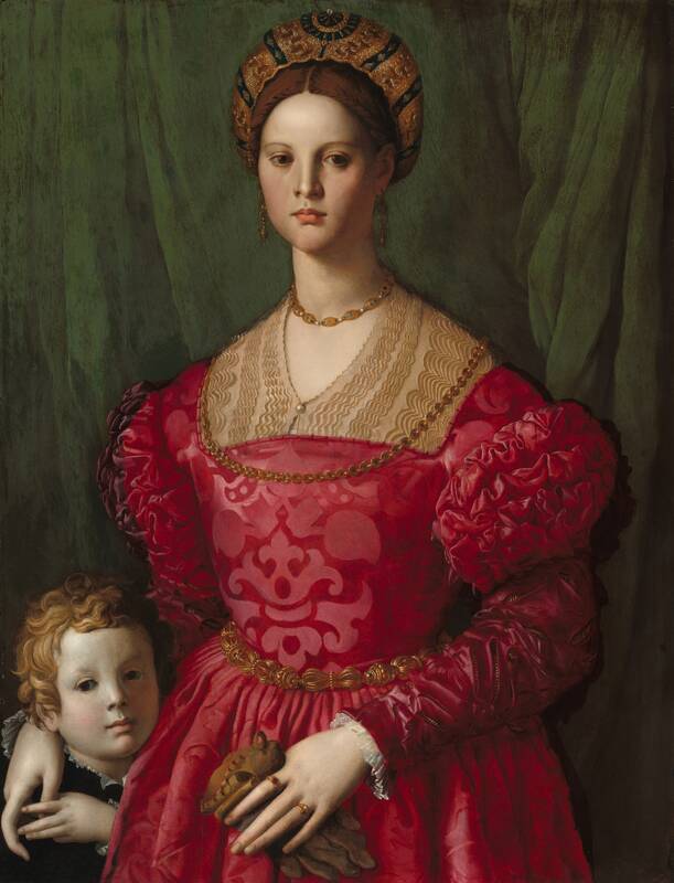 A Young Woman and Her Little Boy by Agnolo Bronzino, c. 1540