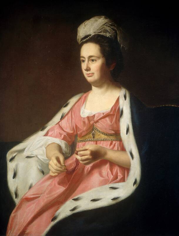 Abigail Smith Babcock (Mrs. Adam Babcock) by John Singleton Copley, c. 1774