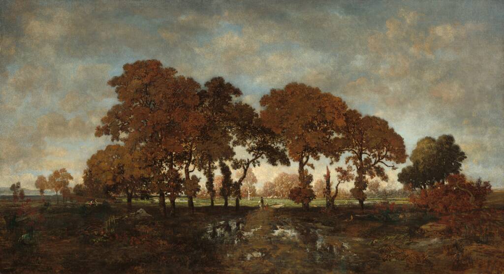 After the Rain by Théodore Rousseau, c. 1850