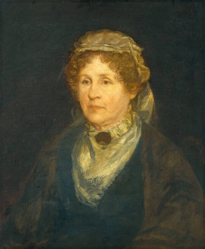 Agnes Gordon Cochran Higginson (Mrs. Stephen Higginson) by George Fuller, 1876