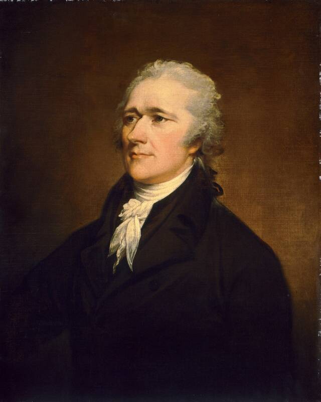 Alexander Hamilton by John Trumbull, c. 1806