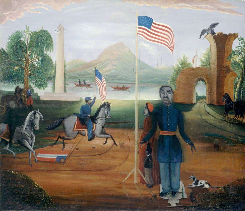 Allegory of Freedom by American 19th Century, 1863 or after