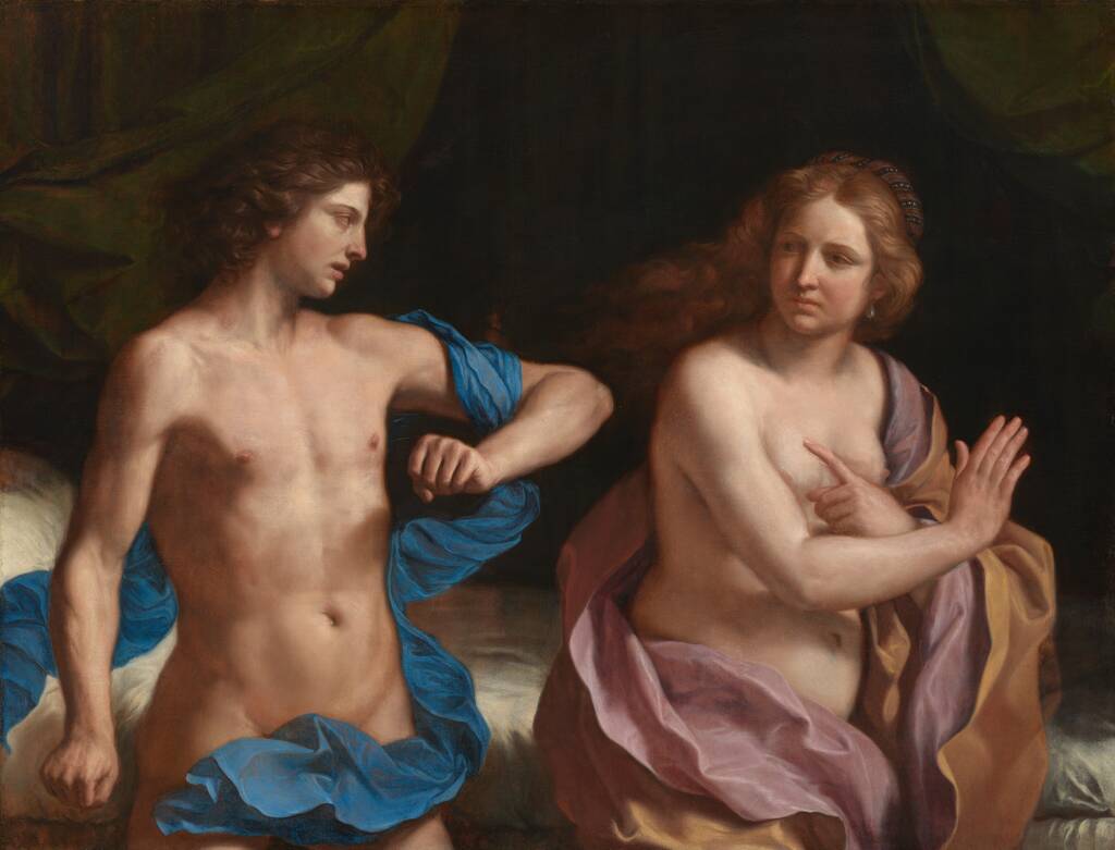 Amnon and Tamar by Guercino, 1649-1650