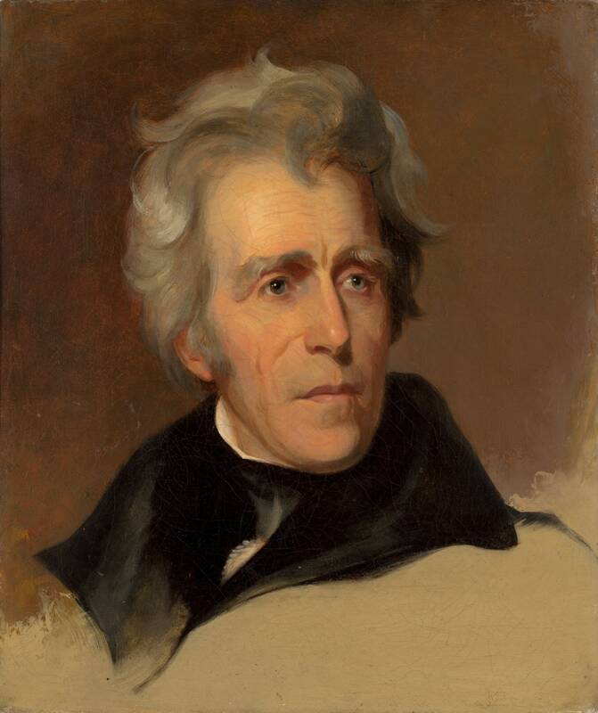 Andrew Jackson by Thomas Sully, 1845