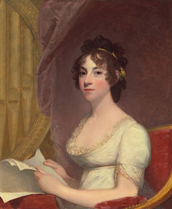 Anna Maria Brodeau Thornton (Mrs. William Thornton) by Gilbert Stuart, 1804