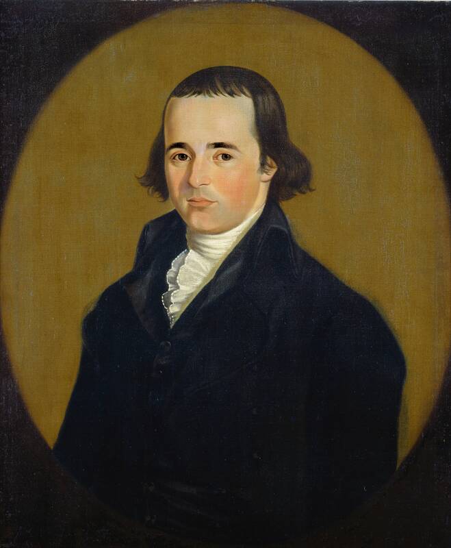 Asa Benjamin by William Jennys, 1795
