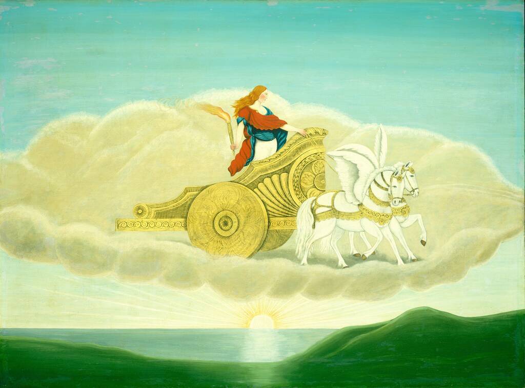 Aurora by American 19th Century, mid 19th century