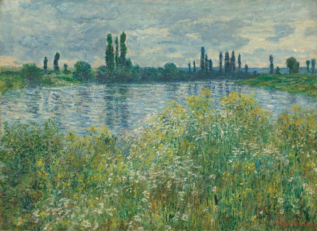 Banks of the Seine, Vétheuil by Claude Monet, 1880