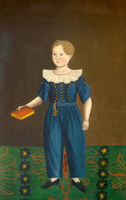 Boy in Blue by American 19th Century, c. 1820/1830