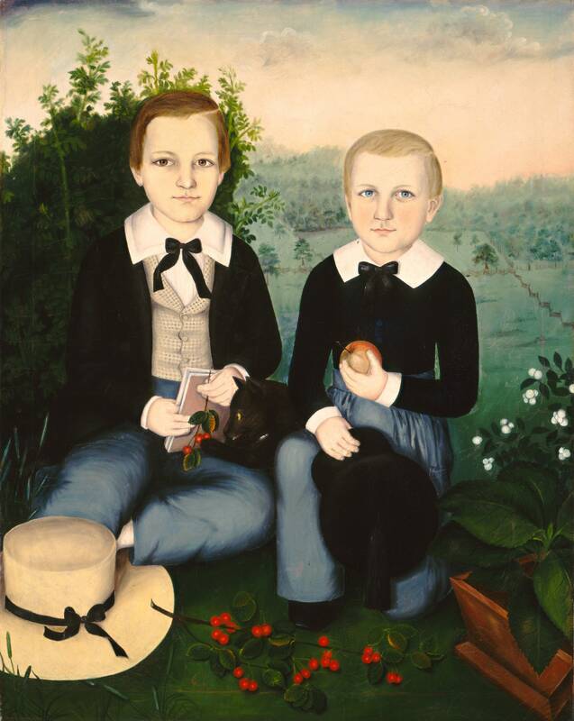 Brothers by Susan C. Waters, c. 1845