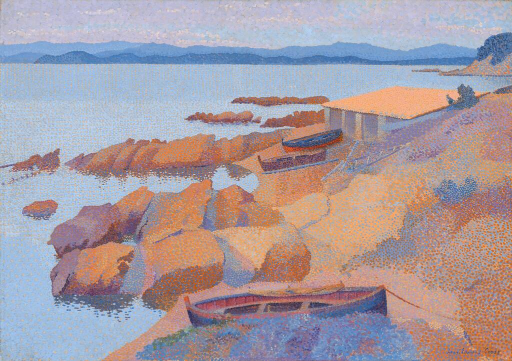 Calanque des Antibois by Henri Edmond Cross, 1891/1892