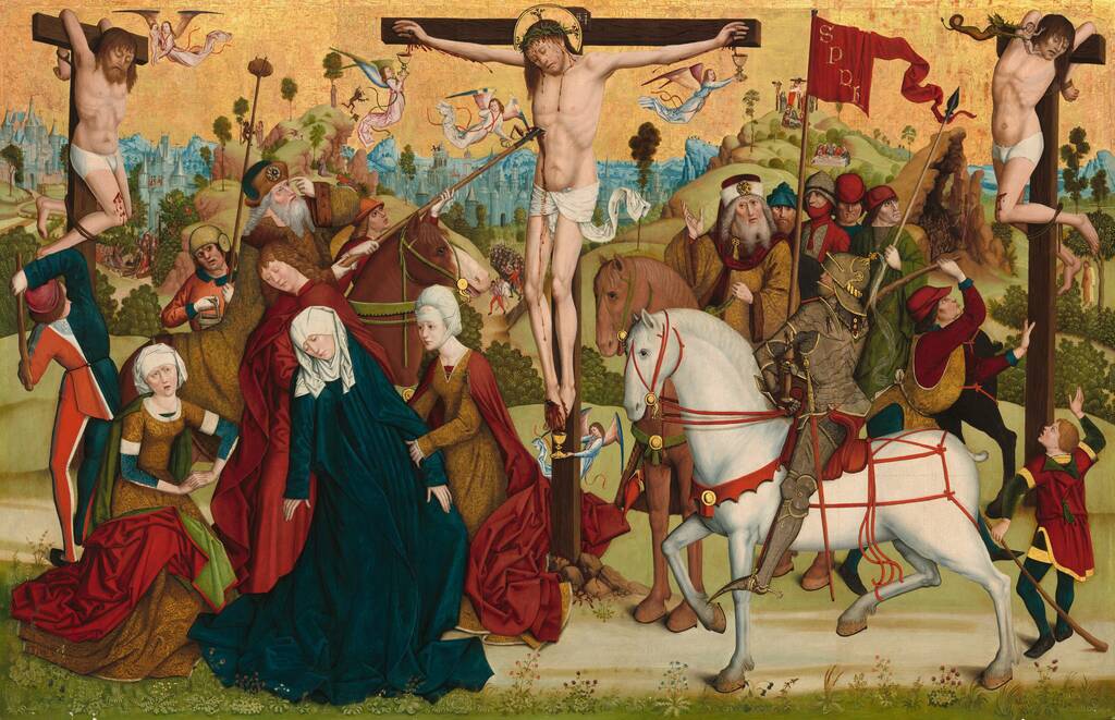 Calvary by Master of the Death of Saint Nicholas of Münster, c. 1470/1480