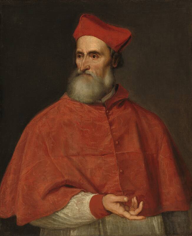 Cardinal Pietro Bembo by Titian, 1539/1540