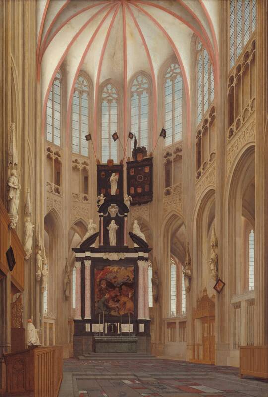 Cathedral of Saint John at 's-Hertogenbosch by Pieter Jansz Saenredam, 1646
