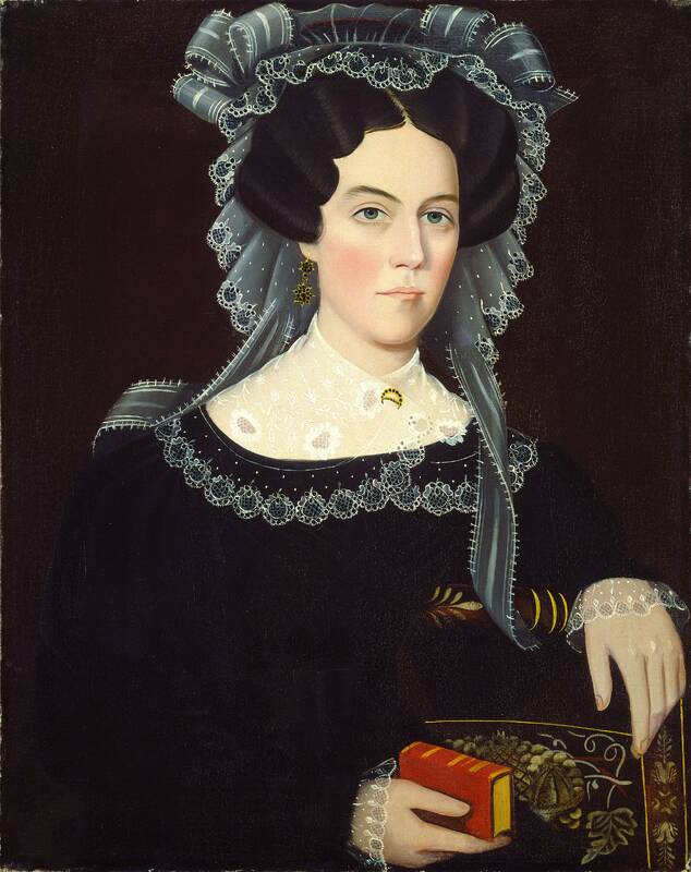 Catherine A. May by Ammi Phillips, c. 1830