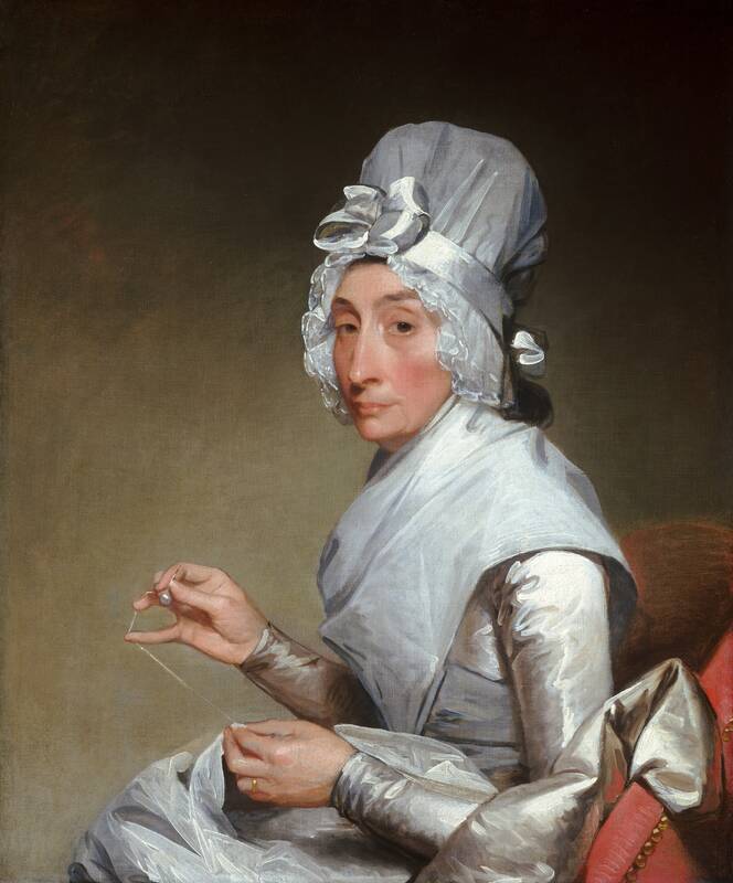 Catherine Brass Yates (Mrs. Richard Yates) by Gilbert Stuart, 1793/1794