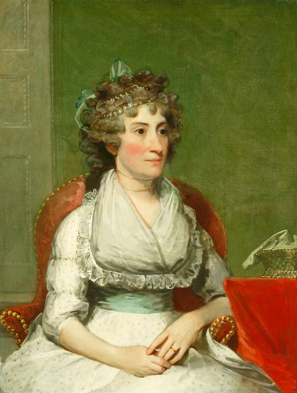 Catherine Yates Pollock (Mrs. George Pollock) by Gilbert Stuart, 1793/1794