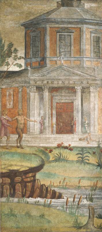 Cephalus and Pan at the Temple of Diana by Bernardino Luini, c. 1520/1522