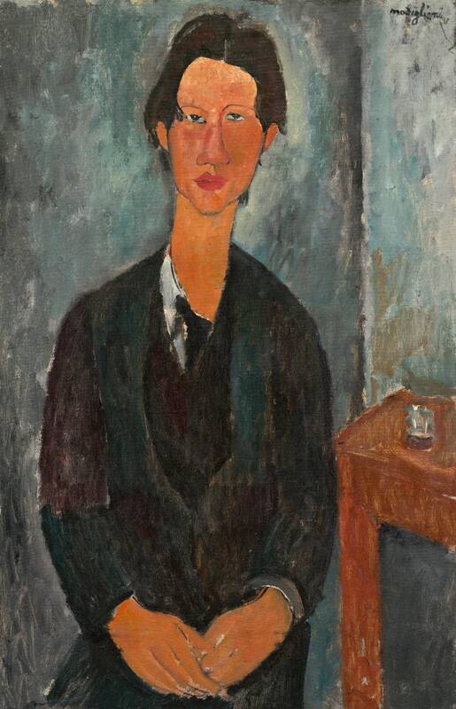 Chaim Soutine by Amedeo Modigliani, 1917
