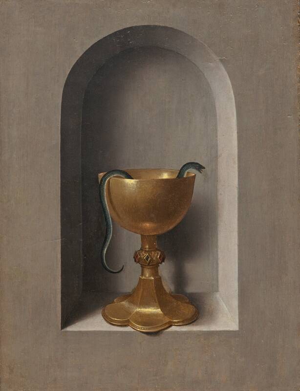 Chalice of Saint John the Evangelist [reverse] by Hans Memling, c. 1470/1475