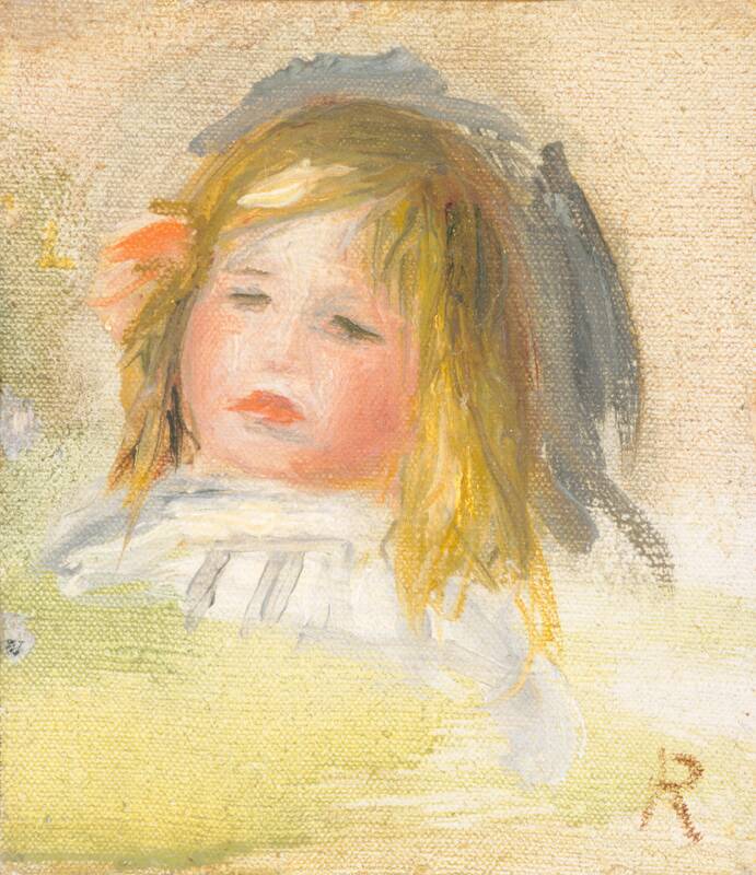 Child with Blond Hair by Auguste Renoir, 1895/1900