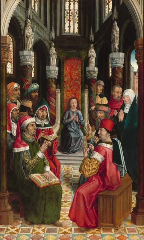 Christ among the Doctors by Master of the Catholic Kings, c. 1495/1497