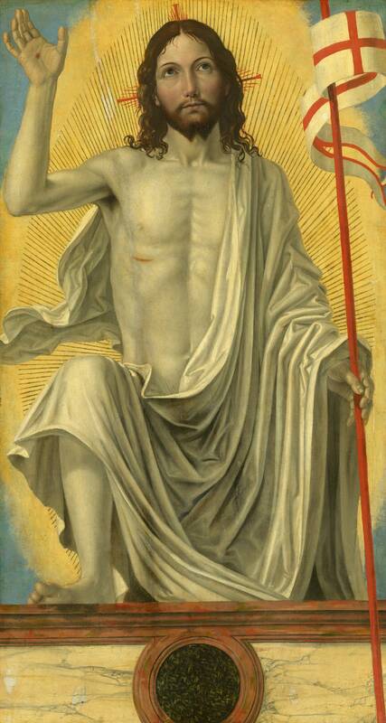 Christ Risen from the Tomb by Bergognone, c. 1490
