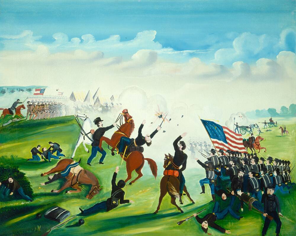 Civil War Battle by American 19th Century, 1861 or after