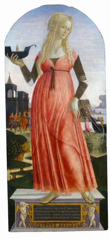 Claudia Quinta by Neroccio de' Landi, c. 1490/1495