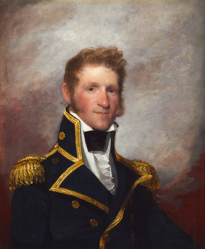 Commodore Thomas Macdonough by Gilbert Stuart, c. 1815/1818