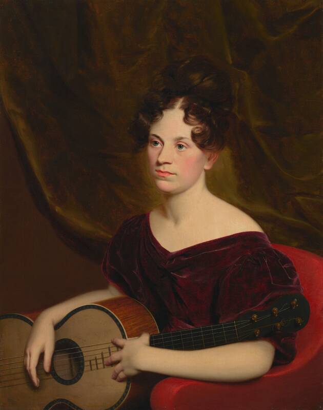 Cora Livingston by Charles Cromwell Ingham, c. 1833