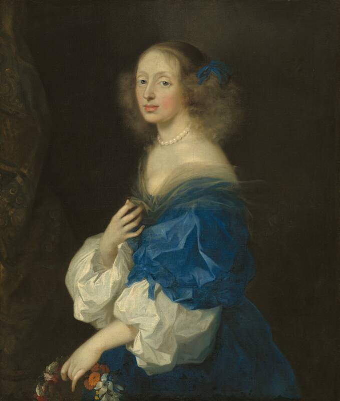 Countess Ebba Sparre by Sébastien Bourdon, 1652/1653