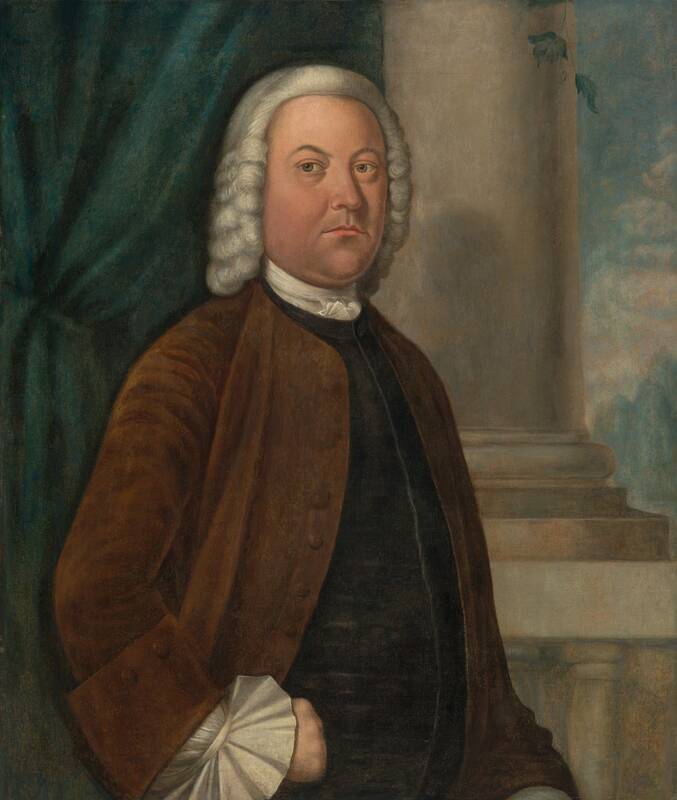 Dr. Samuel Boude by Benjamin West, 1755/1756