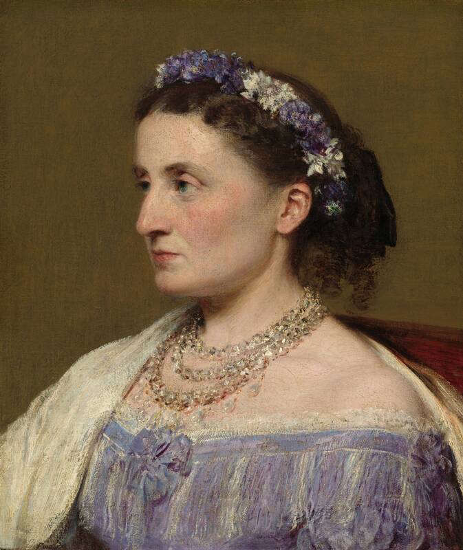 Duchess de Fitz-James by Henri Fantin-Latour, 1867