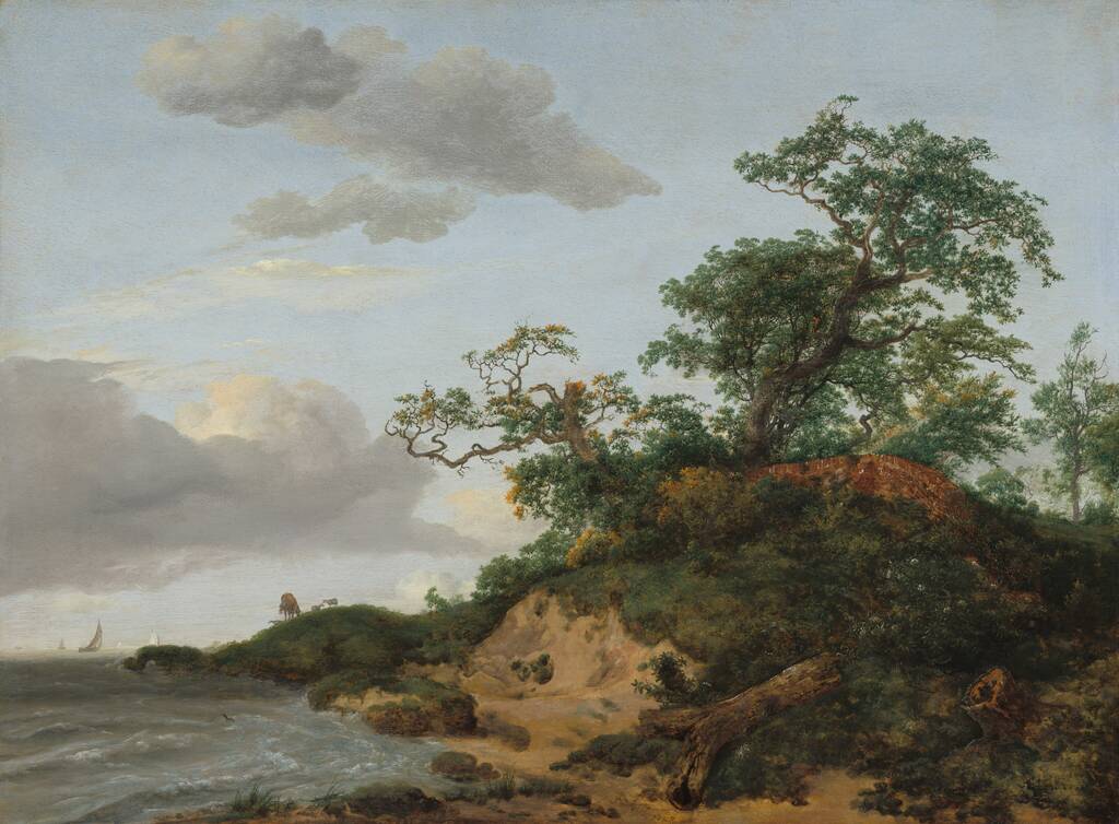 Dunes by the Sea by Jacob van Ruisdael, 1648