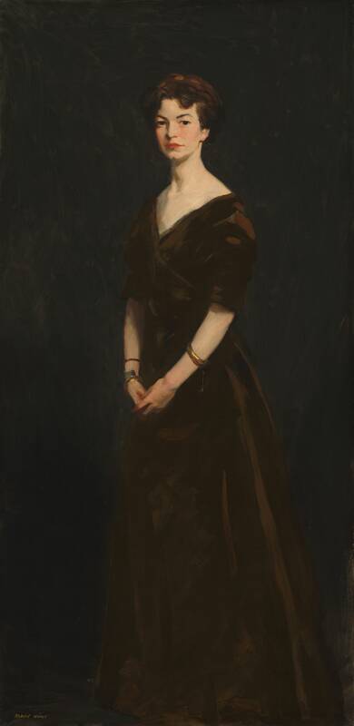 Edith Reynolds by Robert Henri, 1908