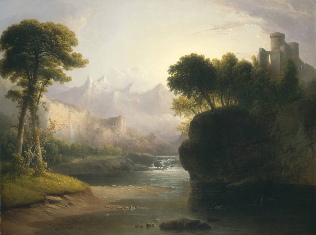 Fanciful Landscape by Thomas Doughty, 1834