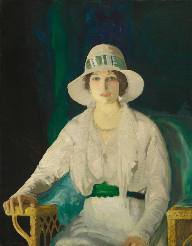 Florence Sittenham Davey (Mrs. Randall Davey) by George Bellows, 1914