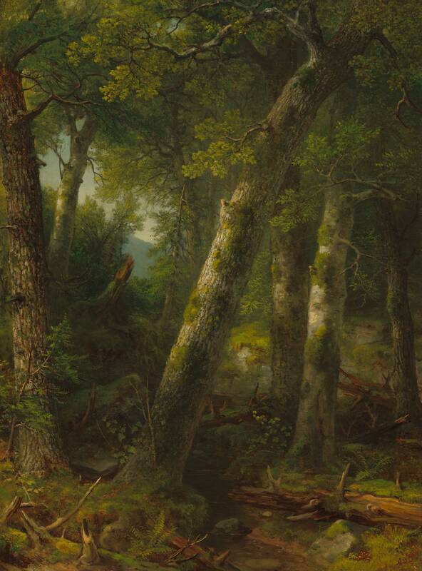 Forest in the Morning Light by Asher Brown Durand, c. 1855