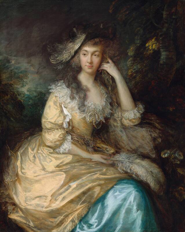 Frances Susanna, Lady de Dunstanville by Thomas Gainsborough, c. 1786