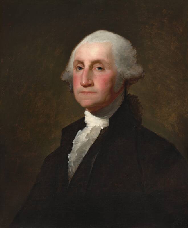 George Washington by Gilbert Stuart, c. 1803