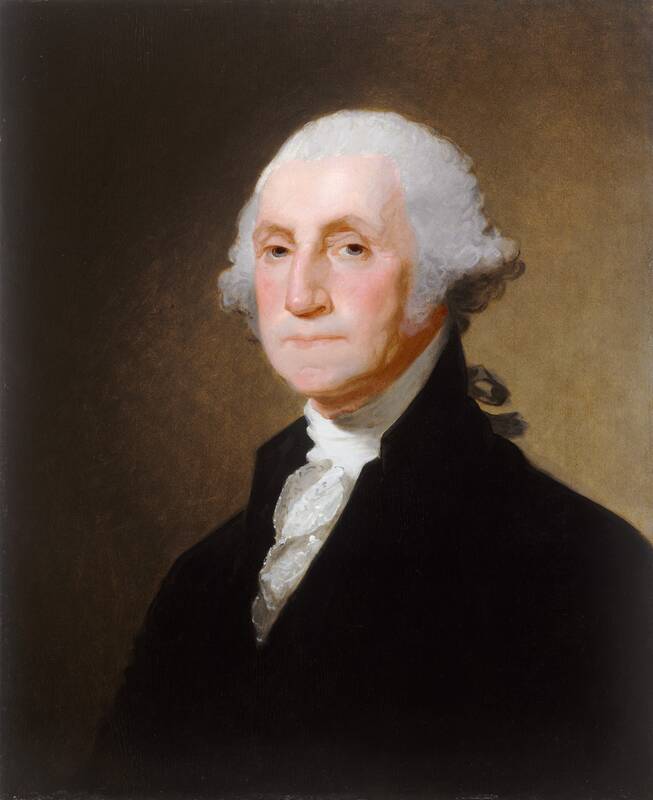George Washington by Gilbert Stuart, c. 1821