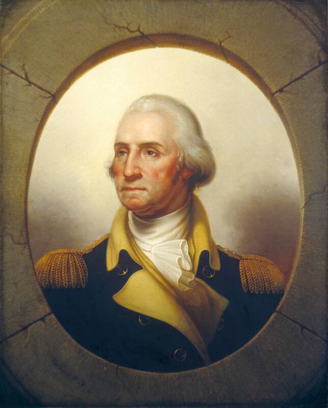 George Washington by Rembrandt Peale, c. 1850