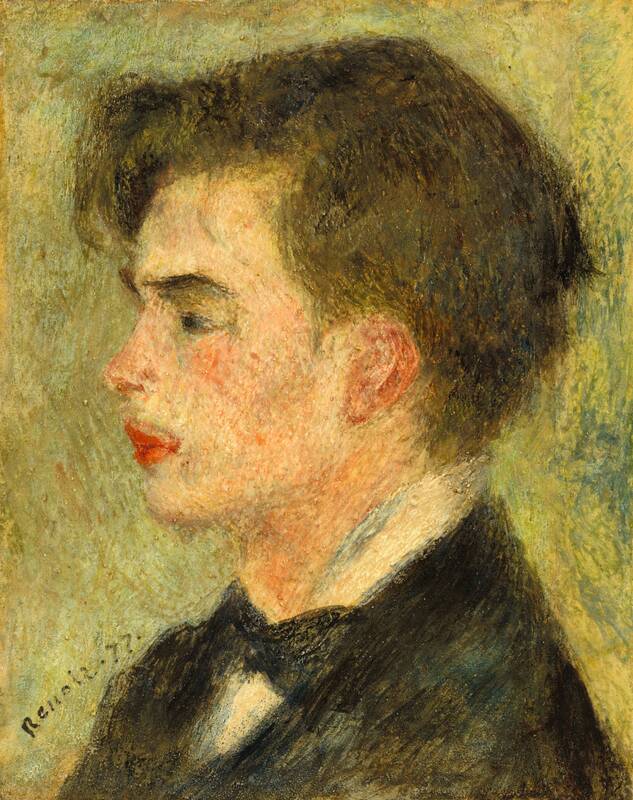Georges Rivière by Auguste Renoir, 1877