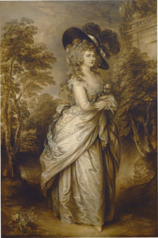 Georgiana, Duchess of Devonshire by Gainsborough Dupont, c. 1787/1796