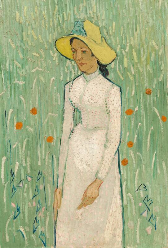 Girl in White by Vincent van Gogh, 1890